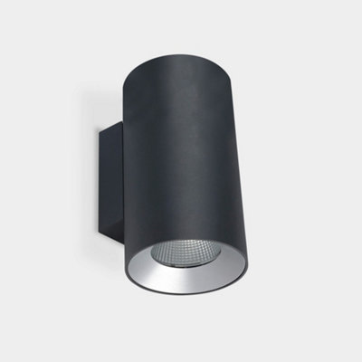Luminosa Lighting Luminosa Cosmos Outdoor Led Up Down Light Large Urban Grey Ip55 Ik 4000K from B&Q