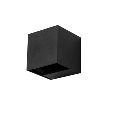 Luminosa Lighting Luminosa Rex Outdoor Led Wall Fixture Urban Grey Ip54 5.2W 4000K 267Lm from B&Q