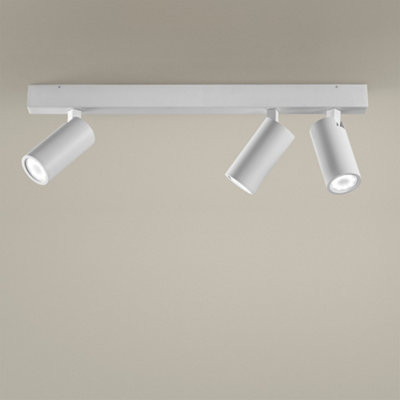 Luminosa Lighting Luminosa Simply Spotlight 4 Light Bar White Gu10 7W from B&Q