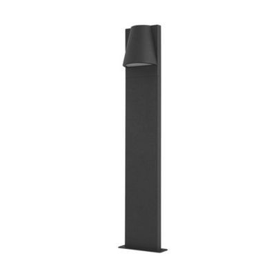 Luminosa Lighting Luminosa Kala 800mm Outdoor Bollard Urban Grey Ip44 Gu10 7W from B&Q