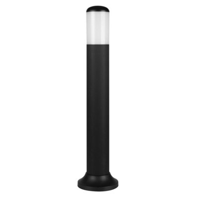 Luminosa Lighting Luminosa Indoo Outdoor Bollard Black Ip44 E27 40W from B&Q