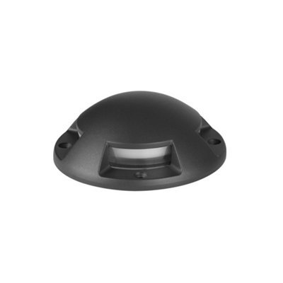 B&Q -  Luminosa Outdoor Recessed Uplighting Urban Grey Ip65 Led 7.4W 3000K 106Lm