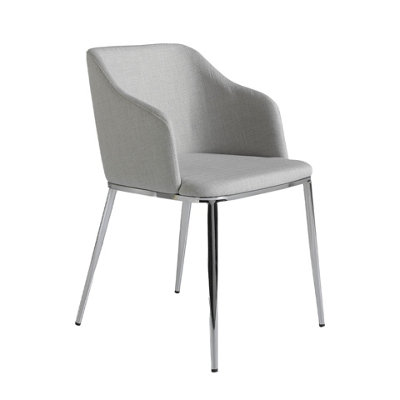 Angel Cerdá Grey Fabric Chair 4050 - Image 3