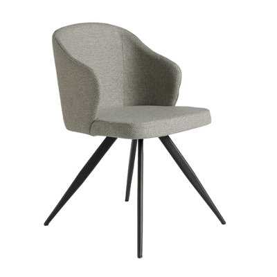 Angel Cerdá Grey Fabric Chair 4057 - Image 3