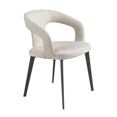 Angel Cerdá White Off- Fabric Chair 4173 - Image 3
