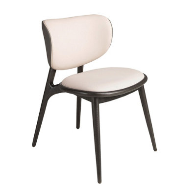 Angel Cerda Unisex Cream Modern Dining Chair In - Image 3