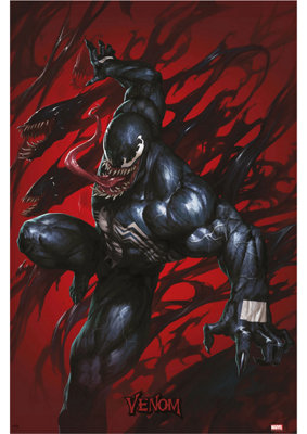Grupo Erik Marvel Venom Symbiotes Poster - 36 x 24 in / 91.5 x 61 cm, Gifts | Shipped Rolled Up - Cool Posters, Art Poster, Wall Posters & Prints | Marvel Venom Merchandise, Merch, Home Wall Decor - Image 3