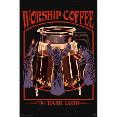 GB Eye Steven Rhodes Worship Coffee 61 X 91.5Cm Maxi Poster from B&Q