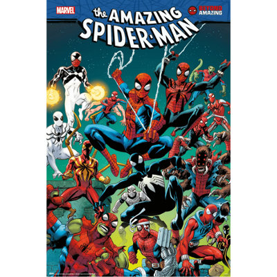 GB Eye Marvel Spider-Man Spider Web 61 X 91.5Cm Maxi Poster from B&Q