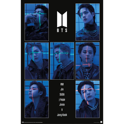 GB Eye Bts  New Group 61 X 91.5Cm Maxi Poster from B&Q