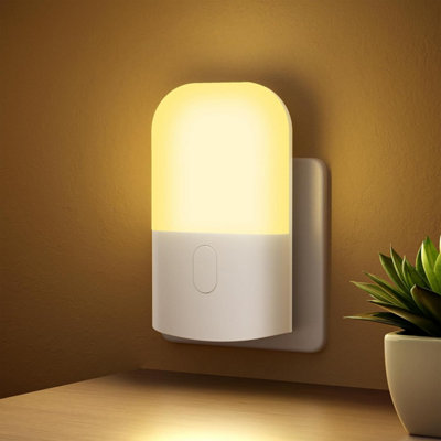 Grifema Gd 103 Uk-1 Night Light Plug In Wall With Dusk To Dawn Photocell Sensor4 Levels Brightness AdjustableKids For from B&Q
