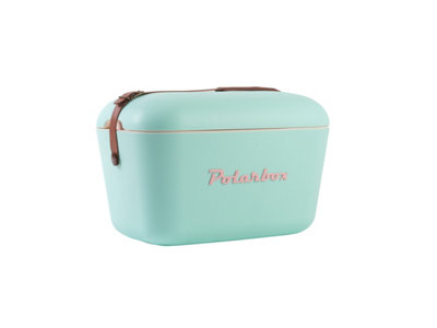 Polarbox Retro 20L CoolboxCyan Classic from B&Q