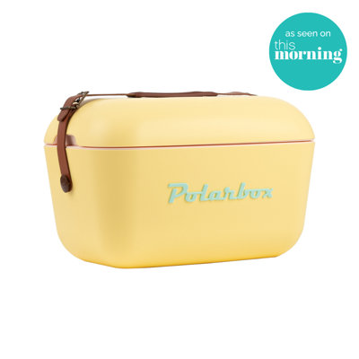 Polarbox Retro 20L CoolboxYellow Classic from B&Q