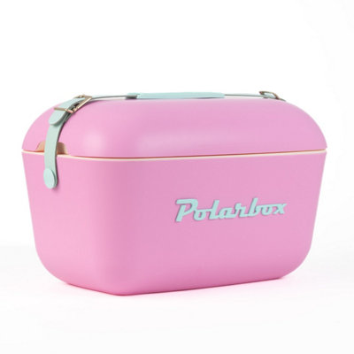 Polarbox Retro 12L CoolboxBubblegum Pink Pop from B&Q