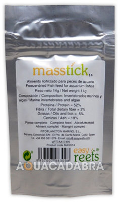 Aquacadabra Easy Reef Masstick 14G Marine Fish Food Paste from B&Q