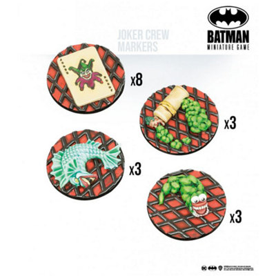 Batman Miniature Game Joker Crew MarkersBrand New And Sealed from B&Q