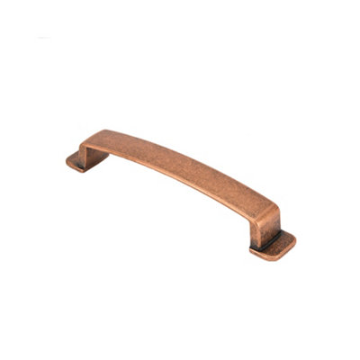 B&Q - Unknown FittingscoCopper SquaredD Pull HandleCopper128mm Hole Centres