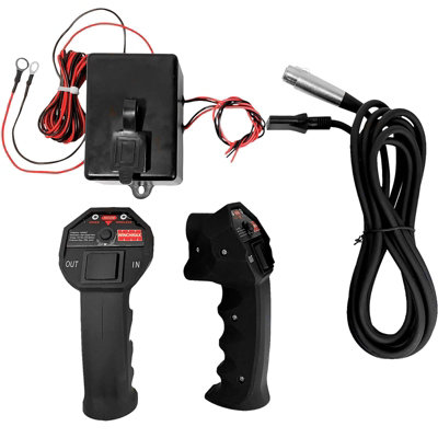 Winchmax Winch Remote ControlWireless. Twin Sl HandsetLong Range With Enclosure. 12V from B&Q
