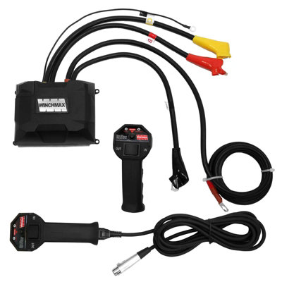 Winchmax Complete 12V Winch Control Box System For Up To 20,000Lb.  Remote. from B&Q