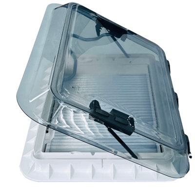 Camper Van Led Skylight With Blackout Blind & Flynet Screen 835mm X 645mm from B&Q