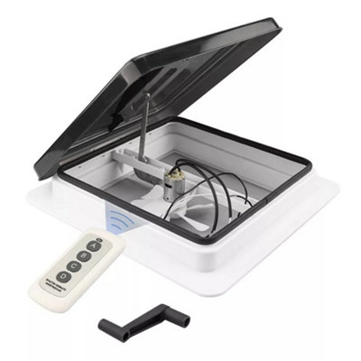 Remote Control Skylight Roof Vent Horsebox Camper Motorhome 420X420mm from B&Q