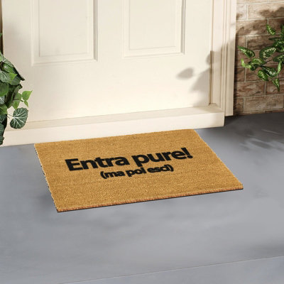 Artsy Doormats Entrapure DoormatRegular 60X40Cm from B&Q