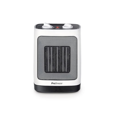 B&Q -  2000W Mini Ceramic Fan Heater With Automatic Oscillation