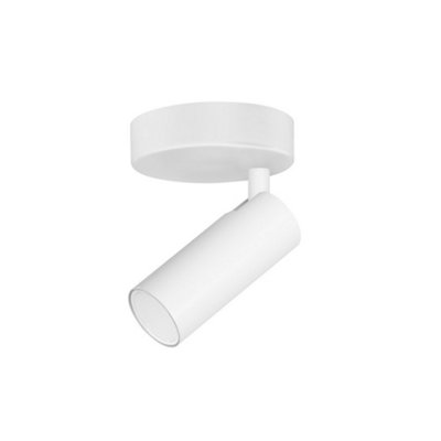 Luminosa Lighting Luminosa Logos Led Single Spotlight 3.7W 3000K 282Lm White from B&Q