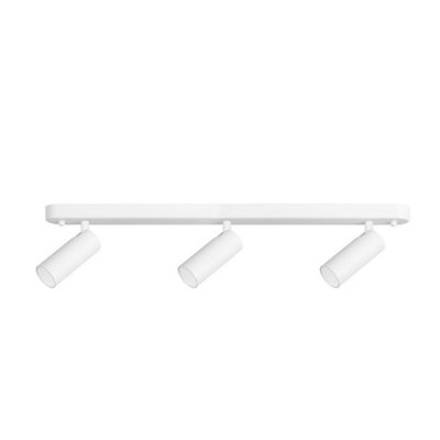 Luminosa Lighting Luminosa Logos Led Triple Spotlight Bar 3.7W 3000K 282Lm White from B&Q