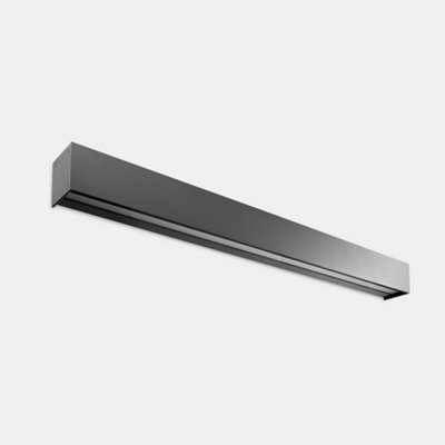 Luminosa Lighting Luminosa Afrodita Outdoor Led Linear Up Down Light Urban Grey Ip66 29W 3000K Dimmable from B&Q