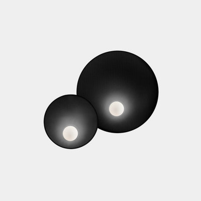 Luminosa Lighting Luminosa Trip 54Cm Integrated Led Wall Lamp Black E14 18W from B&Q