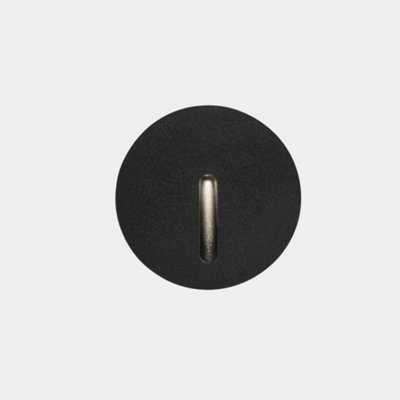 Luminosa Lighting Luminosa Bat Outdoor Led Recessed Wall Light Round Urban Grey Ip65 2.2W 3000K from B&Q