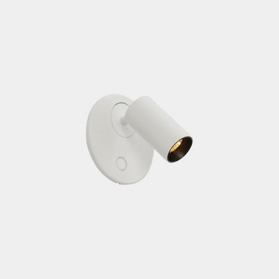 Luminosa Lighting Luminosa Chic Reading Wall Light White Led 3.9W 2700K Touch Dimming from B&Q