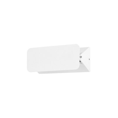 Netlighting Unisex White Shape Led Outdoor Up Down Wall Lamp Warm 3000K Ip44 - Image 3