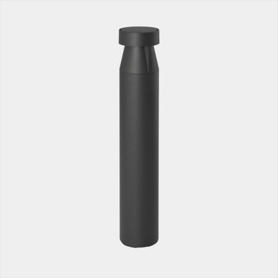 Luminosa Lighting Luminosa Rek Outdoor Bollard 93.3Cm Urban Grey Led 40W 3000K Ip66 Dali Dimmming from B&Q