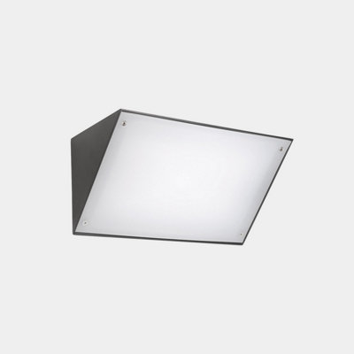 Luminosa Lighting Luminosa Curie Outdoor Wall Down Lamp 26Cm Urban Grey Led 14.4W Cct 2700-3200-4000K Ip65 On-Off from B&Q