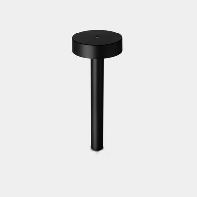 Luminosa Lighting Luminosa Orbit Small Opening Top Outdoor Pedestal Light 50Cm Black Led 11.5W Cct 2700-3200-4000K Ip66 On-Off from B&Q