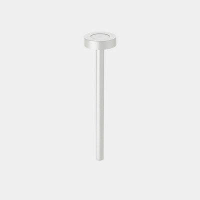Luminosa Lighting Luminosa Orbit 900mm Big Opening Top Outdoor Pedestal Light 90Cm White Led 11.5W Cct 2700-3200-4000K Ip66 On-Off from B&Q
