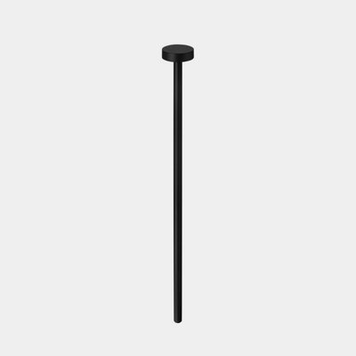 Luminosa Lighting Luminosa Orbit Covered Outdoor Lamp Posts Black Led 24W Cct 2700-3200-4000K Ip66 On-Off from B&Q