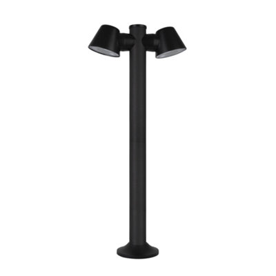 Netlighting Unisex Black Cone Outdoor Twin Bollard Ip54 - Image 3