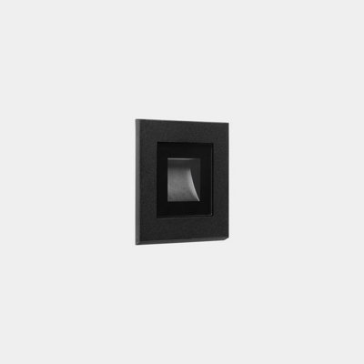 Luminosa Lighting Luminosa Click Outdoor Recessed Wall Lamp Black Led 1.4W 2700K Ip65 On-Off from B&Q