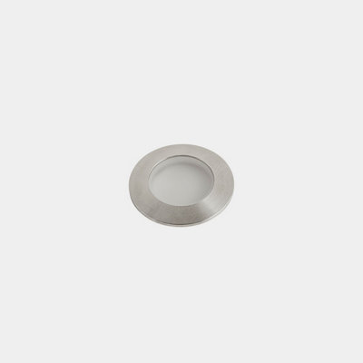 Luminosa Lighting Luminosa Rim 2Cm Outdoor Recessed Ground Light Stainless SteelSandblasted Led 0.5W 2700K Ip66 from B&Q
