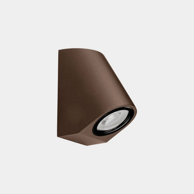 Luminosa Lighting Luminosa Eko Outdoor Wall Down Lamp Brown Gu10 8W Ip66 from B&Q