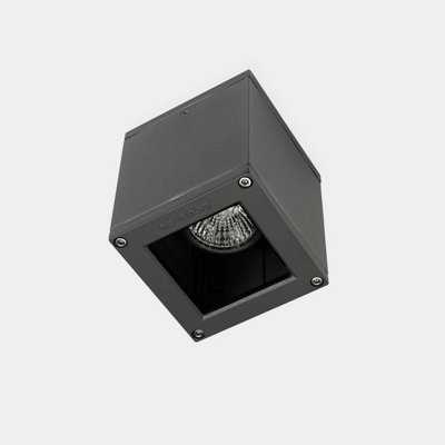 Luminosa Lighting Luminosa Afrodita Outdoor Surface Mounted Downlight 9Cm Urban Grey Gu10 8W Ip54 from B&Q