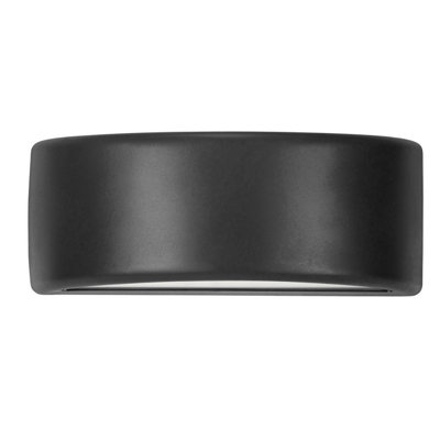 Luminosa Lighting Luminosa Area Outdoor Up Down Wall Lamp Black E27 15W Ip65 from B&Q