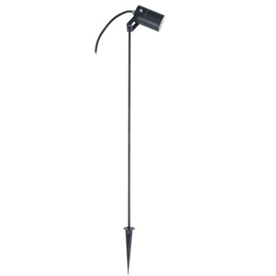 Luminosa Lighting Luminosa Hit Outdoor Spike Black Gu10 8W Ip65 from B&Q