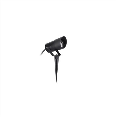 Luminosa Lighting Luminosa Ousia 24Cm Outdoor Spike Black Gu10 8W Ip65 from B&Q
