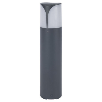 Luminosa Lighting Luminosa Astra Outdoor Bollard 50Cm Urban Grey E27 15W Ip54 from B&Q