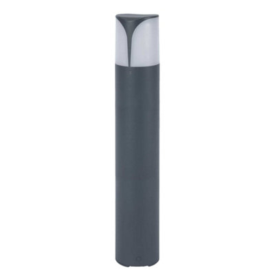 Luminosa Lighting Luminosa Astra Outdoor Bollard 80Cm Urban Grey E27 15W Ip54 from B&Q