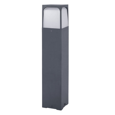Luminosa Lighting Luminosa Veta Outdoor Bollard 80Cm Black E27 15W Ip54 from B&Q